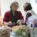 Preparing the Salad